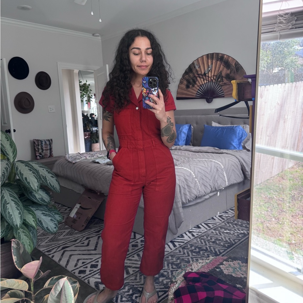Big bud press XS petite Jumpsuit in Paprika-sold out online